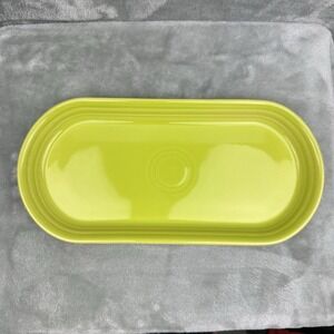 Fiesta Fiestaware Homer Laughlin Bread Tray Lemongrass